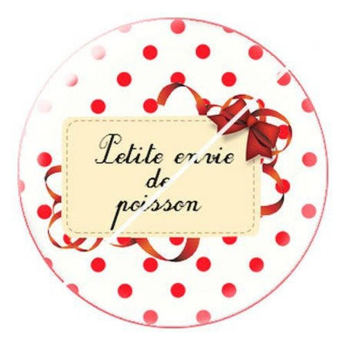 Cabochon résine a coller 25 mm  motifs chat e15 