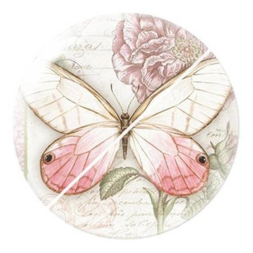 Cabochon résine a coller 25 mm shabby 12 