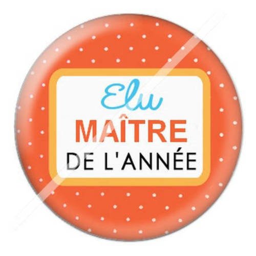 Cabochon résine a coller 25 mm pour maître 4 