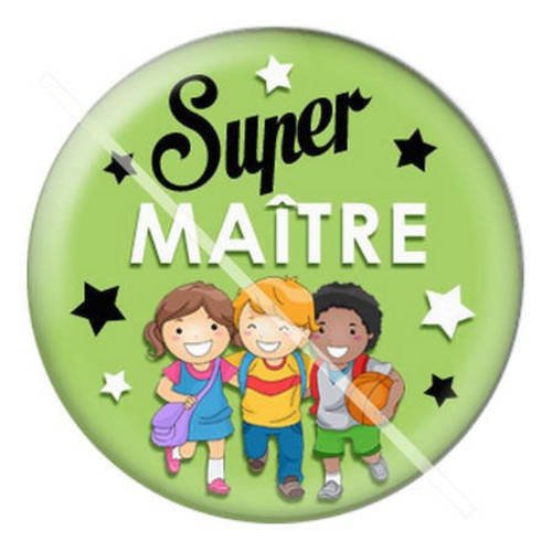 Cabochon résine a coller 25 mm pour maître a3 