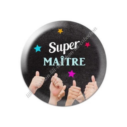 Cabochon résine a coller 25 mm maître k8 