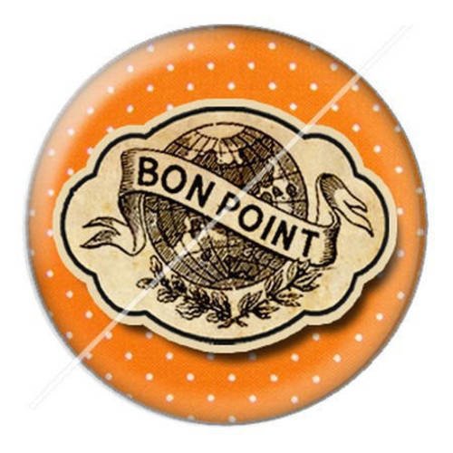 Cabochon résine a coller 25 mm école 15 