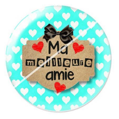 Cabochon résine a coller 25 mm ma meilleure amie 30 