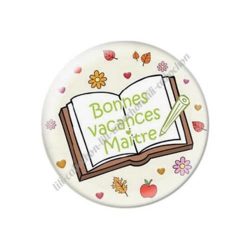 Cabochon résine a coller 25 mm maître k44 