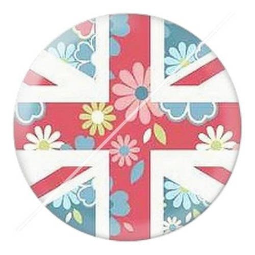 Cabochon résine a coller 25 mm drapeau london 4 