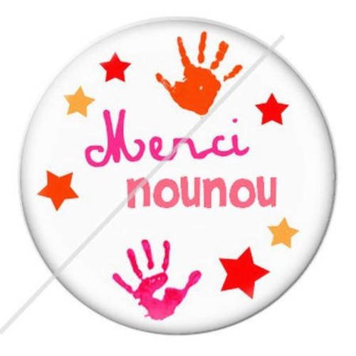 Cabochon résine a coller 25 mm pour nounou c6 