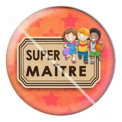 Cabochon résine a coller 25 mm pour maître a9 