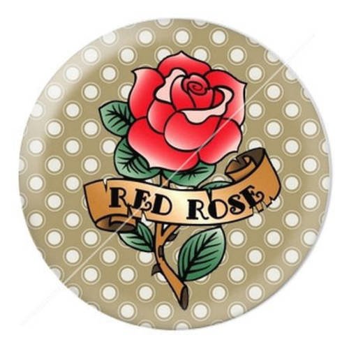 Cabochon résine a coller 25 mm skull tête de mort  a6 