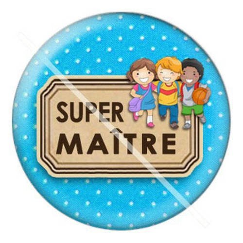 Cabochon résine a coller 25 mm pour maître a13 