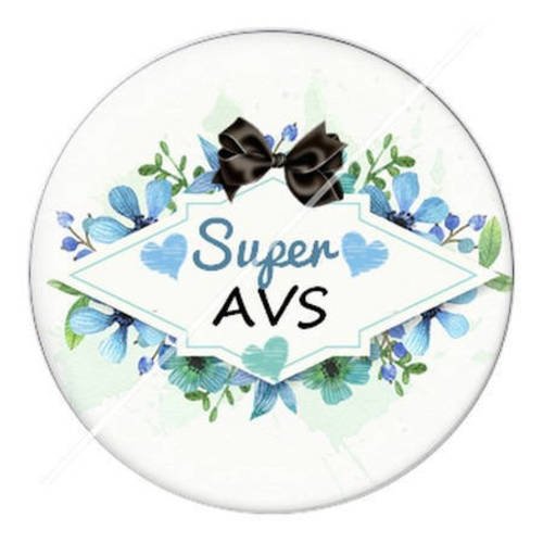 Cabochon résine a coller 25 mm pour avs b9 