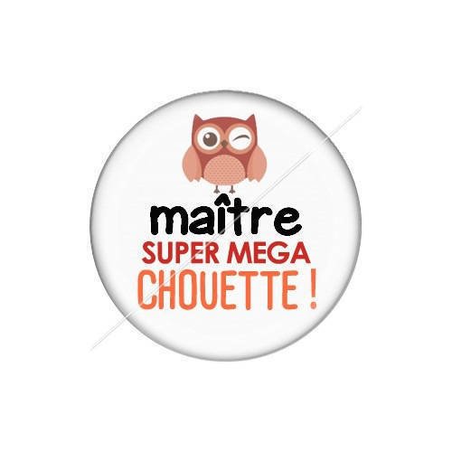 Cabochon résine a coller 25 mm maître j4 