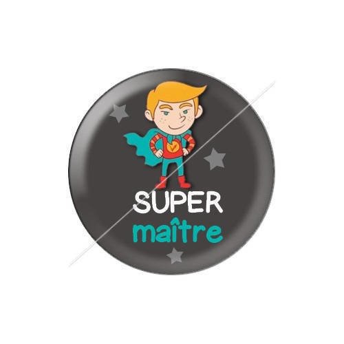 Cabochon résine a coller 25 mm maître j6 