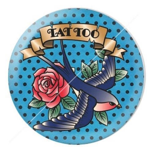 Cabochon résine a coller 25 mm skull tête de mort  a10 