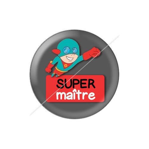 Cabochon résine a coller 25 mm maître j7 