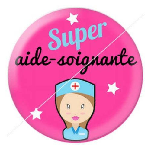 Cabochon résine a coller 25 mm aide-soignante 5 