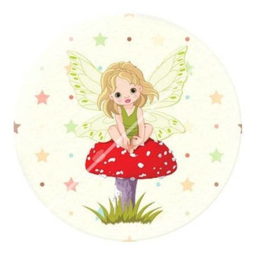 Cabochon résine a coller 25 mm fée étoiles 11 