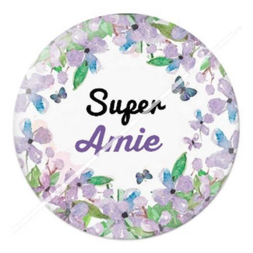 Cabochon résine a coller 25 mm amie 7 