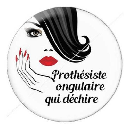 Cabochon résine a coller 25 mm prothésiste ongulaire 4 