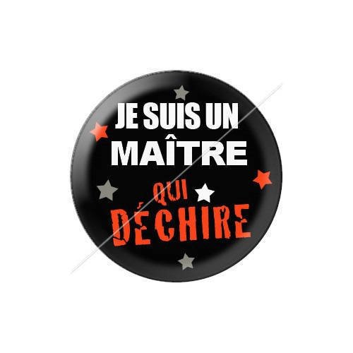 Cabochon résine a coller 25 mm maître j16 