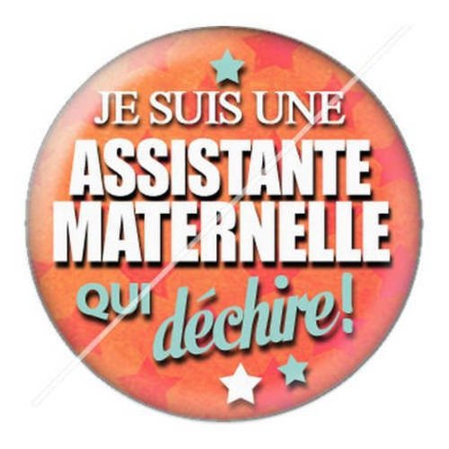Cabochon résine a coller 25 mm assistante maternelle 9 