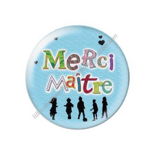 Cabochon résine a coller 25 mm maître s40 