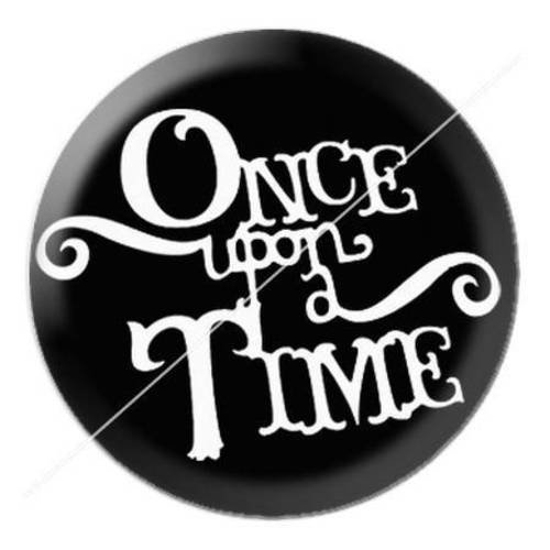 Cabochon résine a coller 25 mm once upon a time 14 