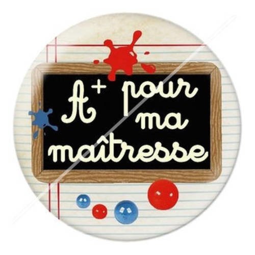 Cabochon résine a coller 25 mm maîtresse t5 