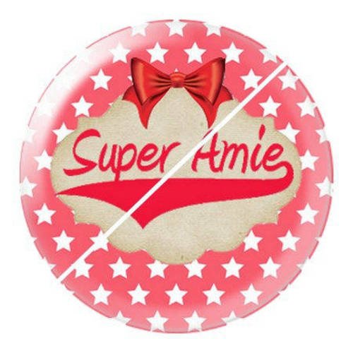 Cabochon résine a coller 25 mm ma meilleure amie 8 