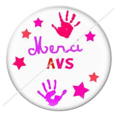 Cabochon résine a coller 25 mm pour avs 7 