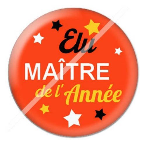 Cabochon résine a coller 25 mm pour maître 8 