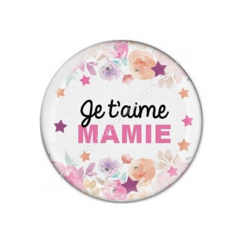 Cabochon résine a coller 25 mm pour mamie f5 