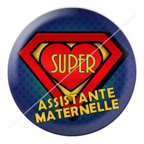Cabochon résine a coller 25 mm merci assistante maternelle 11 