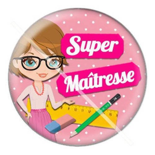 Cabochon résine a coller 25 mm pour maîtresse a20 