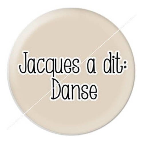 Cabochon résine a coller 25 mm jacques a dit 8 