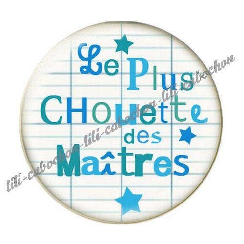 Cabochon résine a coller 25 mm maître i3 