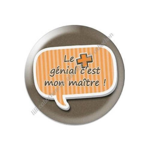 Cabochon résine a coller 25 mm maître k25 