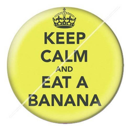 Cabochon résine a coller 25 mm keep calm 9 