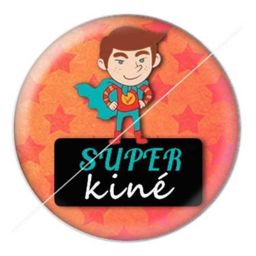 Cabochon résine a coller 25 mm pour kiné 23 