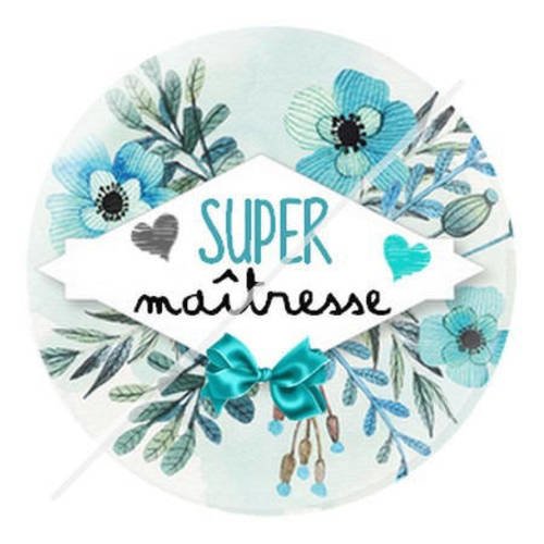 Cabochon résine a coller 25 mm pour maîtresse s6 