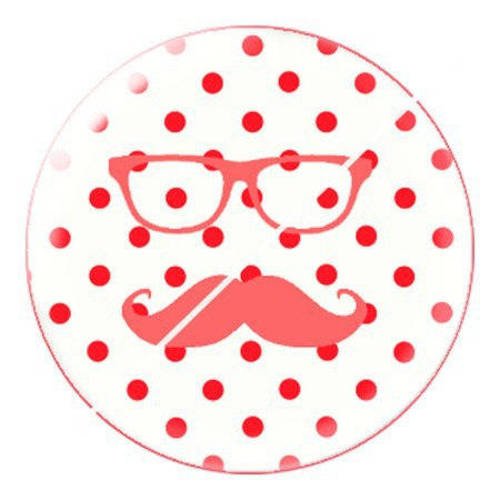 Cabochon résine a coller 25 mm  motifs chat e6 