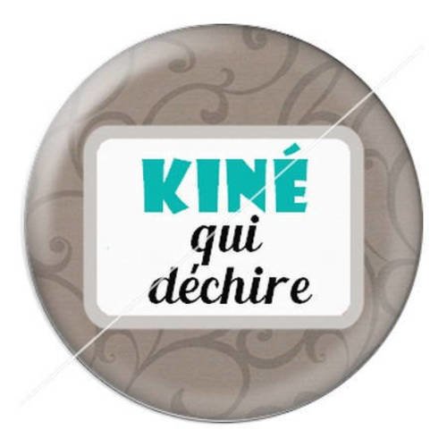 Cabochon résine a coller 25 mm pour kiné 25 