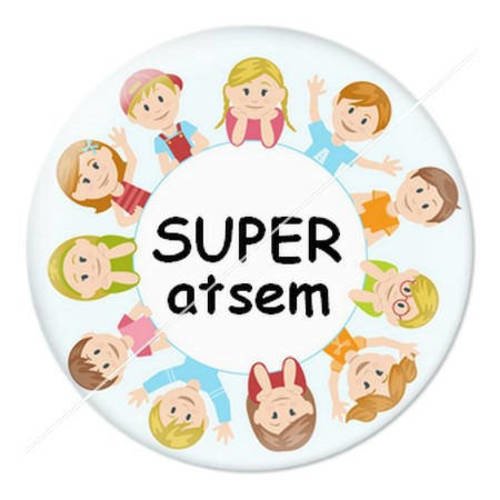 Cabochon résine a coller 25 mm pour atsem f15 