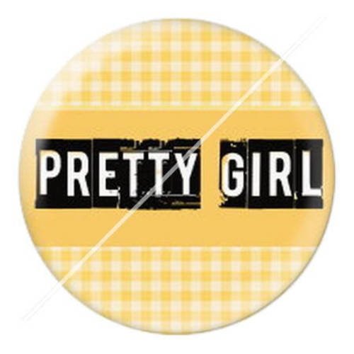 Cabochon résine a coller 25 mm fille vintage pin-up enjoy 2 