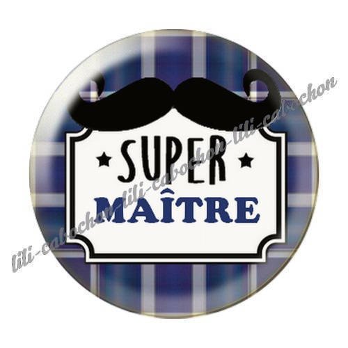 Cabochon résine a coller 25 mm maître i25 