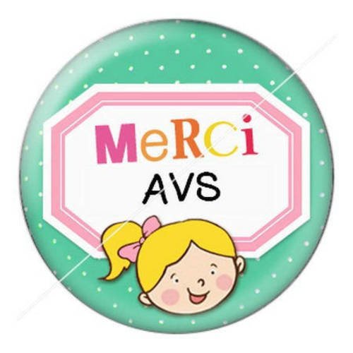 Cabochon résine a coller 25 mm pour avs f5 