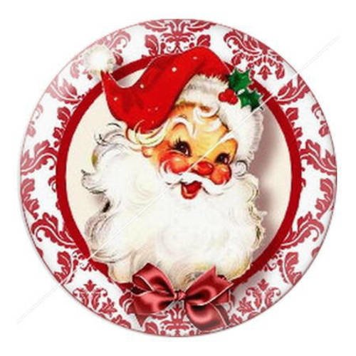 Cabochon résine a coller 25 mm joyeux noël bonnes fêtes 2 