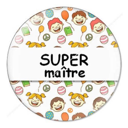 Cabochon résine a coller 25 mm maître f25 