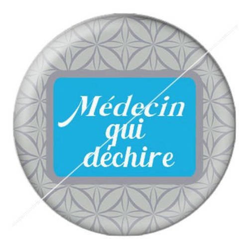 Cabochon résine a coller 25 mm pour médecin 13 