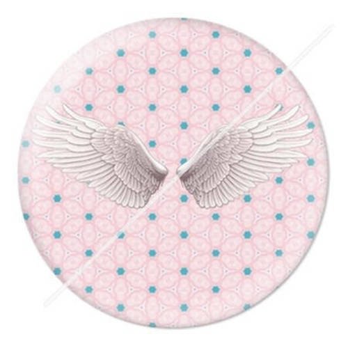 Cabochon résine a coller 25 mm  ange 3 