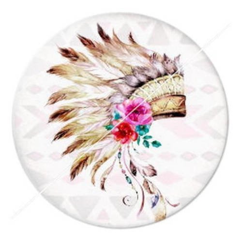 Cabochon résine a coller 25 mm attrapes rêves be wilde 4 